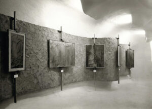 1961 allestimento mostra Quadrante studio d’arte contemporanea